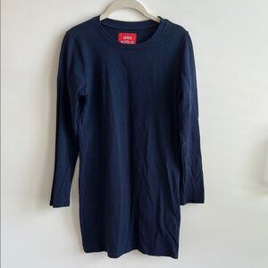 Minnie Mortimer Navy Long Sleeve Dress